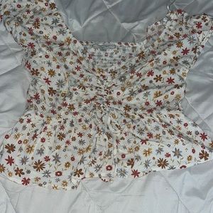 hippie rose blouse- size small